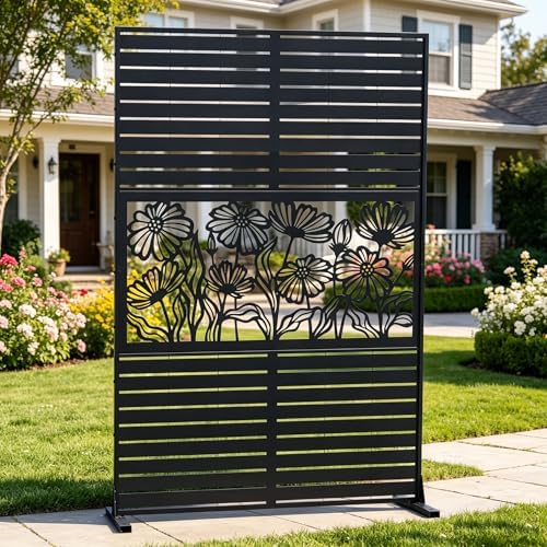 privacy fence screen 6ft metal, main product view
