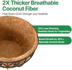 amagabeli garden & home 4 pack 14 inch, side view
