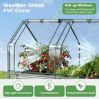 giantex 4x2x3 ft galvanized raised garden bed with, package contents