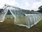 uygalaxy greenhouse film roll up motors with limit, front angle view
