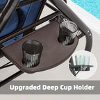 homrest 3 seat porch swing with adjustable canopy showing dimensions