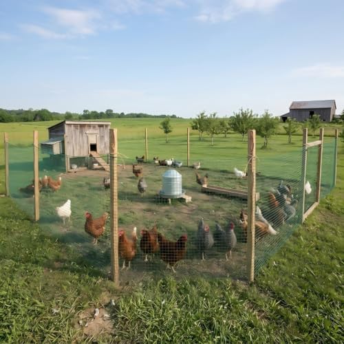 7x100ft deer fence garden netting 50gsm square mesh on a desk or shelf