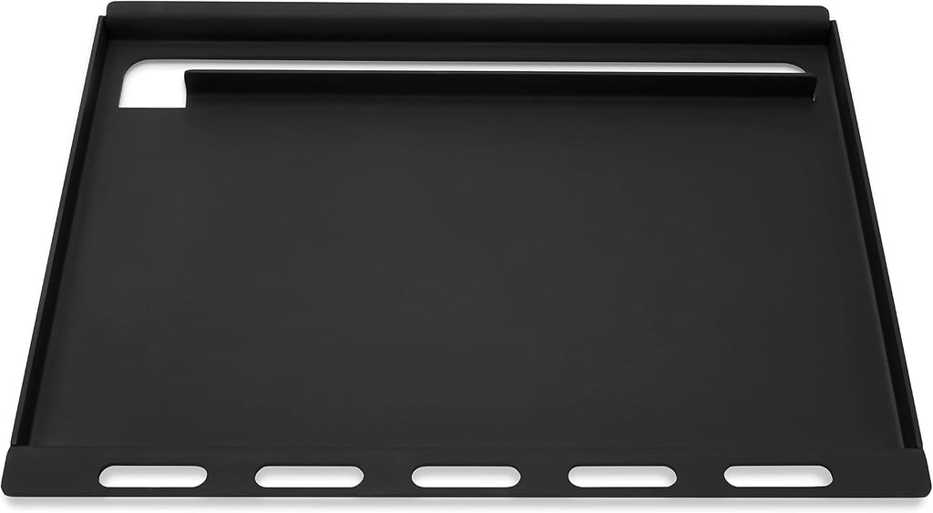 Weber® Rust‑Resistant Griddle Insert | Fits Searwood® & Select Large Spirit® Grills, Pre-Seasoned Carbon-Steel Griddle Insert for Outdoor Flat-Top Cooking