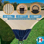 shade cloth 90% 10x12 ft, durable hdpe mesh shown in use