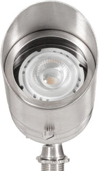 VOLT 20-Pack 12V Fat Boy Stainless Steel Outdoor Spotlights for Low Voltage Landscape Lighting of Yard, Lawn, Garden, Patio, Trees & House