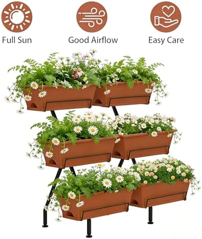vertical garden planter 3 tier vertical raised garden, package contents