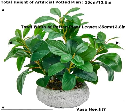 k&y realistic artificial potted plants olive wild fern, close-up detail