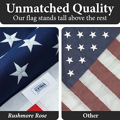 american flags for outside 3x5-100% polyester made in, package contents