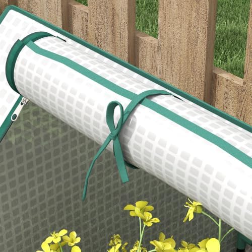 outsunny 4 x 3 x 1ft raised garden, view 9