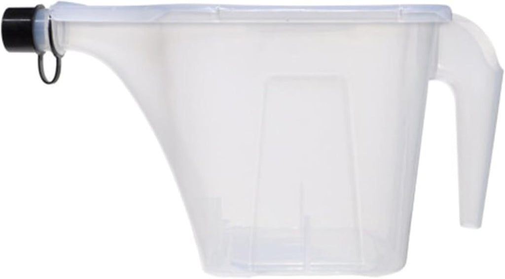 More Birds 3-in-1 Super Tote, 5 lb Capacity Container | Easy Grip Handle & Stackable Design, Portable Seed Holder & Dispenser for Backyard Birding and Wildlife, 100-SF-TOTE