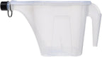 More Birds 3-in-1 Super Tote, 5 lb Capacity Container | Easy Grip Handle & Stackable Design, Portable Seed Holder & Dispenser for Backyard Birding and Wildlife, 100-SF-TOTE