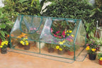 garden cold frame greenhouse cloche shown in use
