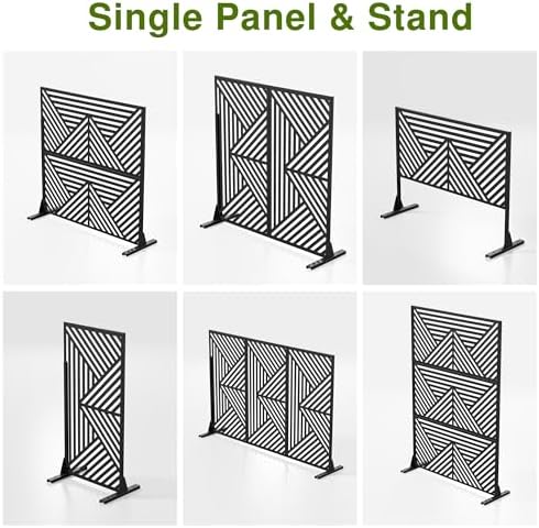 casaphoria 72" h x 47" w metal outdoor on a desk or shelf