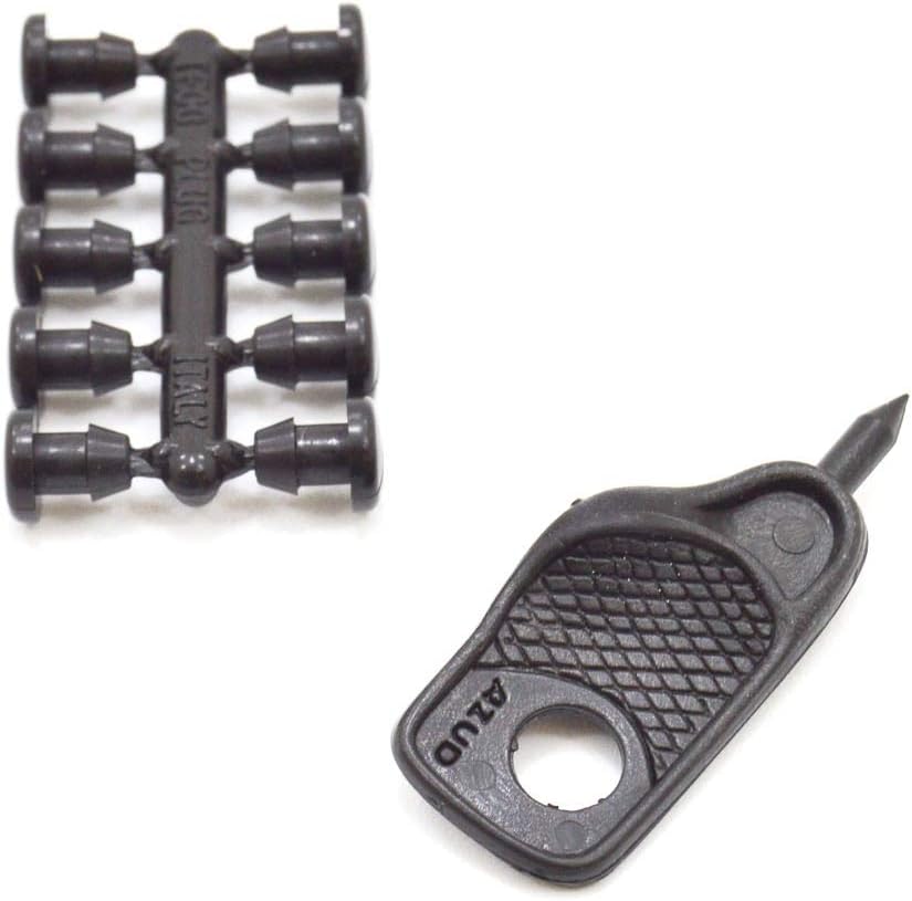 S&M 544934 Punch + 10 Plugs Drill 4 mm Drip Irrigation, Black