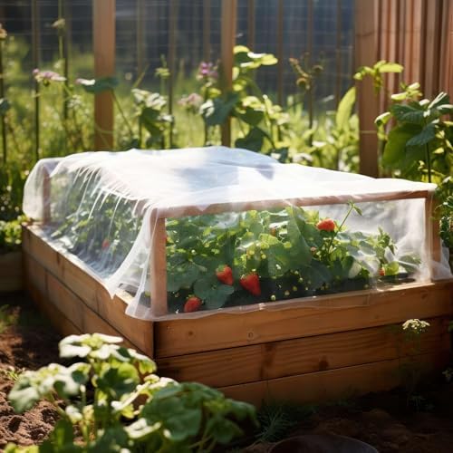 garden netting cover for bird, insect & bug, front angle view