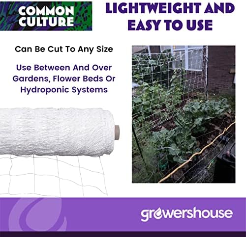soft mesh nylon trellis netting bulk roll on a desk or shelf