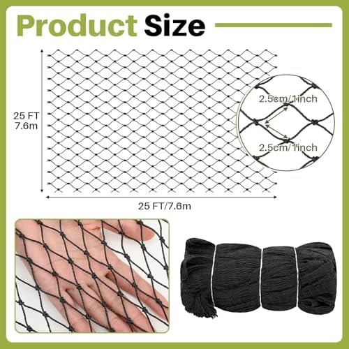 25 ft aviary bird netting chicken netting commercial shown in use
