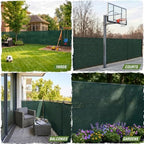 rugged rhino fence privacy screen 180 gsm heavy on a desk or shelf