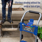 westinghouse wpx3000e electric pressure washer, 3000 max psi showing dimensions
