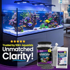 premium activated carbon for aquariums – 3 lbs, front angle view