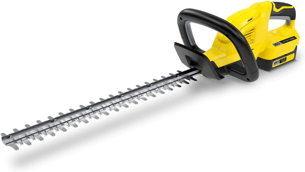 Kärcher 18 V Hedge Trimmer HGE 18-45, Cutting Length: 45 cm, ‎Diamond Cutting Blade, Weight: 2.68 kg, Cordless, Power: max. 250-500 m, Compatible with 18 V Battery, Battery not Included