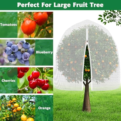 ozmi 4 pack fruit tree blueberry bush netting, close-up detail