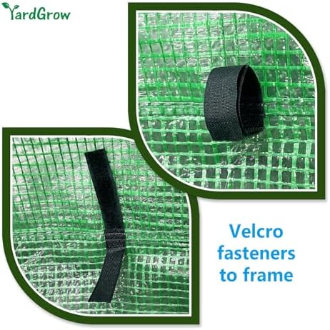 yardgrow greenhouse replacement cover larger walk in outdoor, package contents