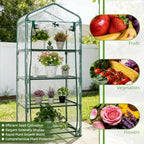 mini greenhouse for indoor outdoor, small plants green, package contents