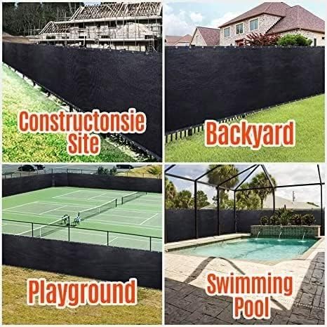 180gsm 5ft x 50ft fence privacy screen heavy on a desk or shelf
