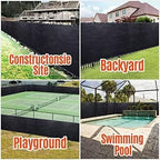 180gsm 5ft x 50ft fence privacy screen heavy on a desk or shelf