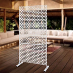 outdoor privacy screen, 3 ft w x 6, close-up detail