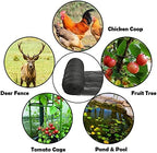 bird netting 7.5x100 ft, 1/2in mesh garden bird, view 9
