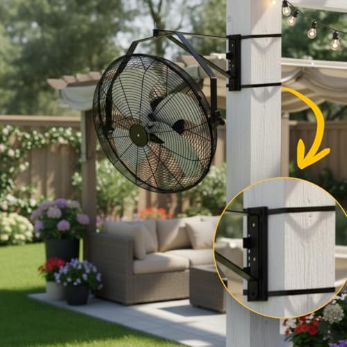 zebozap 18" outdoor fan | outdoor fans for, view 9