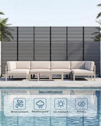 outdoor privacy screen, 48" w x 75" h showing dimensions