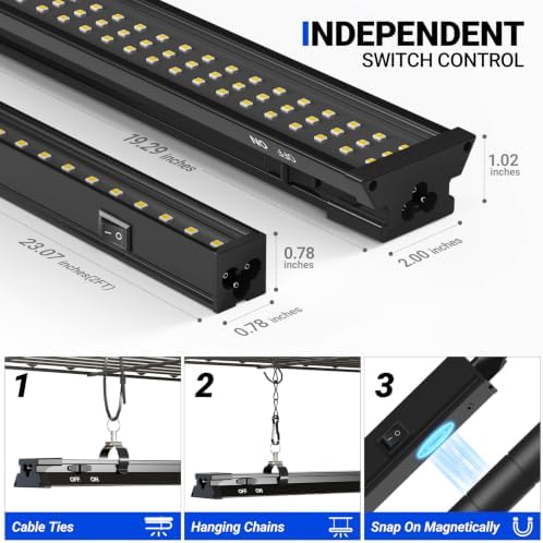 barrina lh600 pegboard indoor greenhouse with grow light, close-up detail