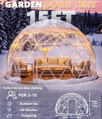dome tent for garden , geodesic dome greenhouse shown in use