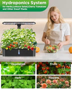 hydroponics growing system kits,smart indoor herb garden with on a desk or shelf