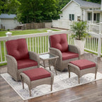 belord swivel patio chairs wicker set - outdoor on a desk or shelf