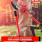 tabor tools gg12a anvil lopper with compound action, close-up detail