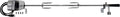 OneGrill Heavy Duty Chrome Steel Universal Grill Rotisserie Kit with 13 Watt 50 lb. Stainless Electric Motor - 45 Inch X 1/2 Inch Hexagon Spit Rod (Grills Up to 38 Inches Wide) NOT for Weber