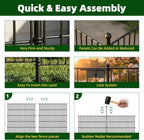 toolterritory 20 panels no dig garden fence with on a desk or shelf