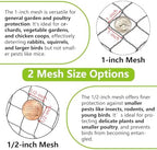 25x100ft bird netting for chicken coop, 1" mesh, view 9