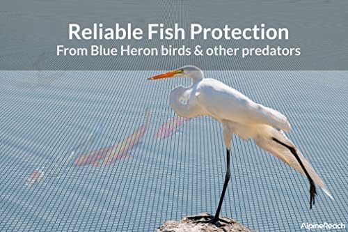 alpinereach pond netting kit 15 x 20 feet showing dimensions