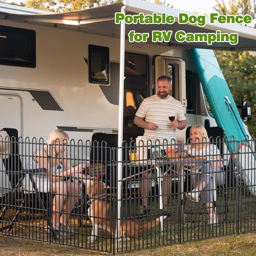 garden fence outdoor for yard with gate, 48in, package contents