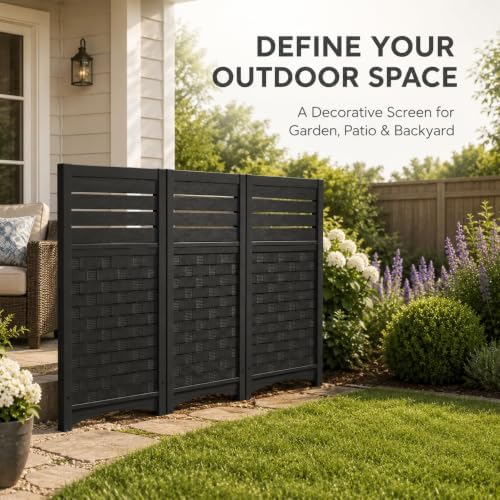 addok outdoor privacy screen, 45" h x 22", view 9