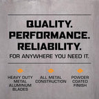 hurricane pro high velocity oscillating wall fan, 3, view 9