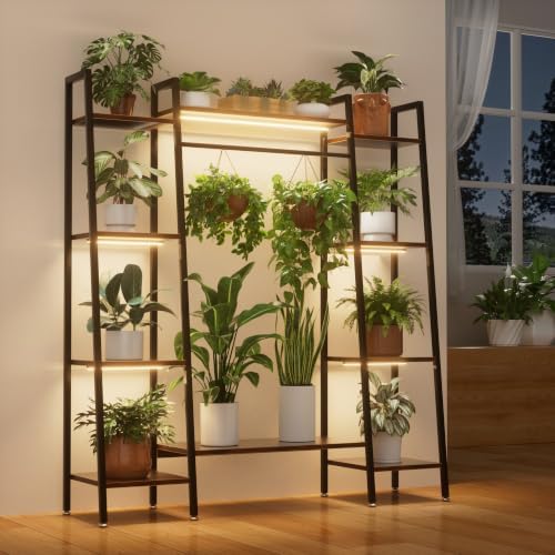 bacekoll plant stand with grow lights 6 tier, main product view