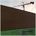colour tree 5' x 50' brown fence privacy, main product view
