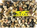 RG() 2 LB Polished Mixed Color Stones Small Decorative River Rock Stones