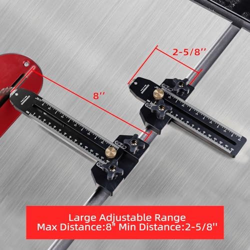 goingmake thin rip jig table saw jig guide, close-up detail